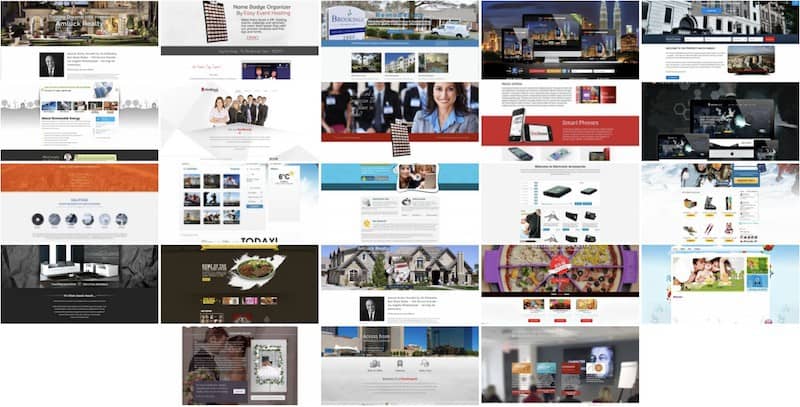 custom website design gallery of website development